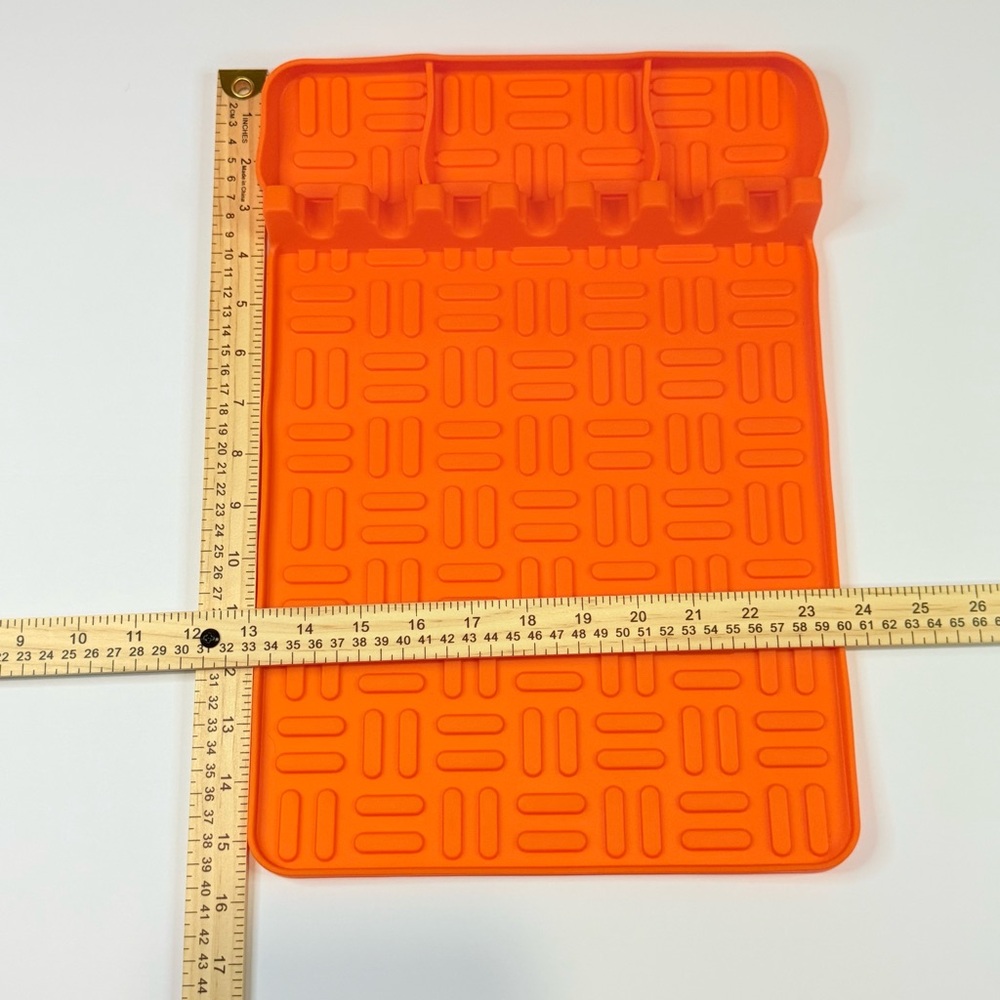Silicone Grill Mat Griddle Side Shelf Pad for Blackstone Countertop Spatula Tool - Picture 8 of 10